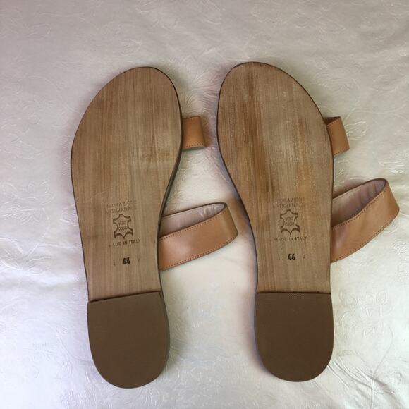 CorNETTI Double Strap Slip On Sandals Brown EU 44 - Picture 8 of 11